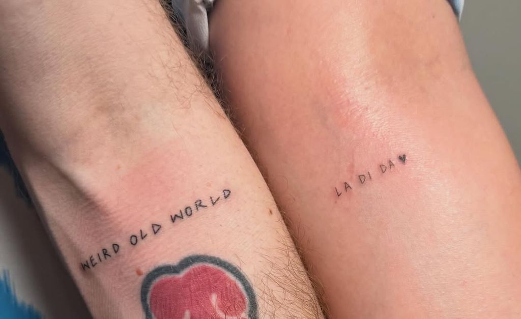 diane keaton kids tattoos