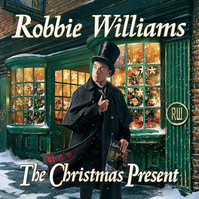 Robbie Williams Christmas album cover