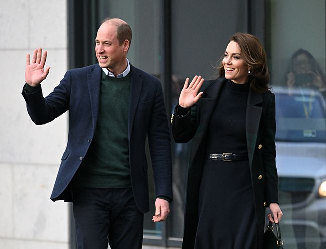 prince william and kate middleton smile and wave to crowds in liverpool