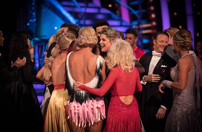 ruth langsford strictly exit