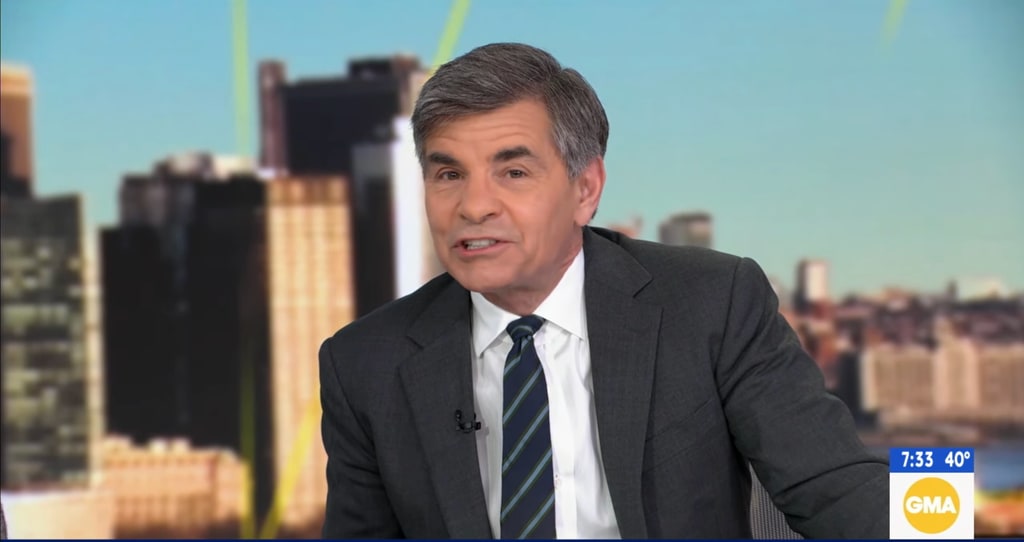 George Stephanopoulos teased Will Reeve about his early return to work following his wedding 