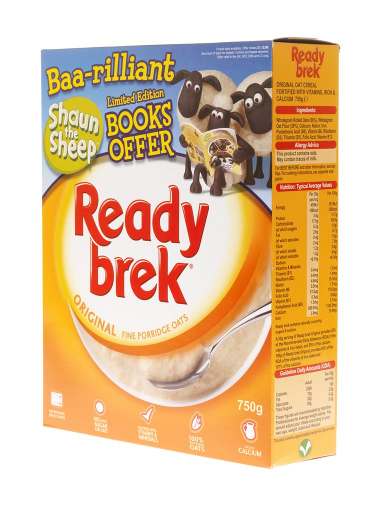 Mandatory Credit: Photo by Martin Lee/Shutterstock (845700y)
Ready Brek Porridge
Various