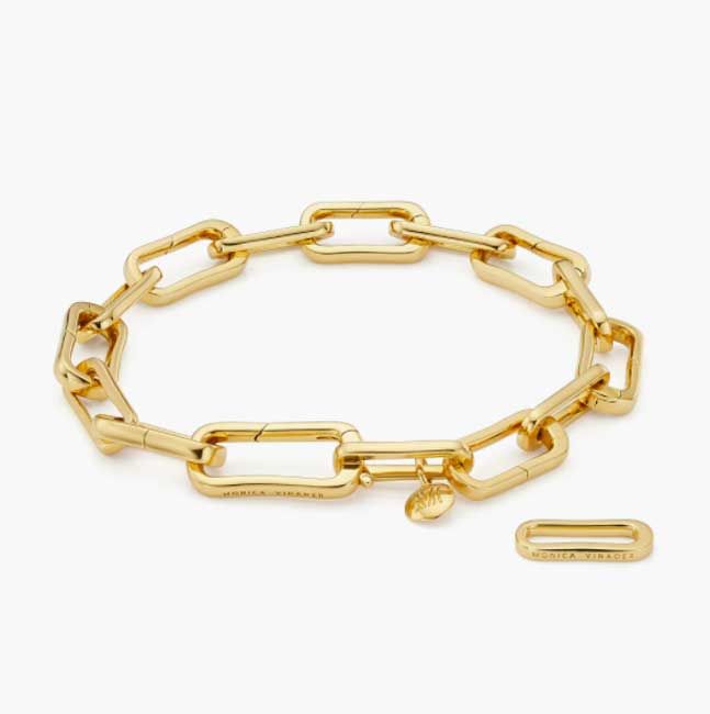 monica vinader chain bracelet