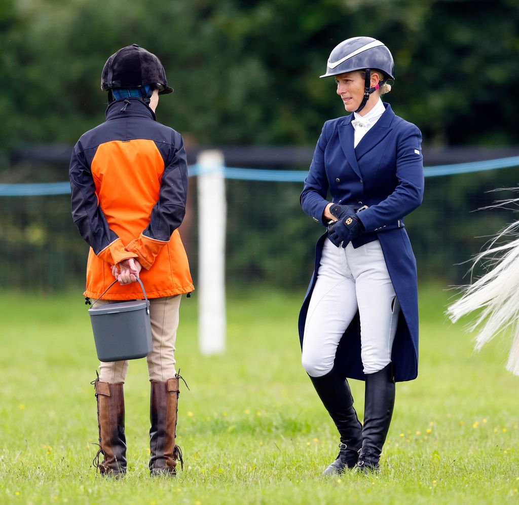 Zara Tindall and Princess Anne at 2023 Festival Of British Eventing