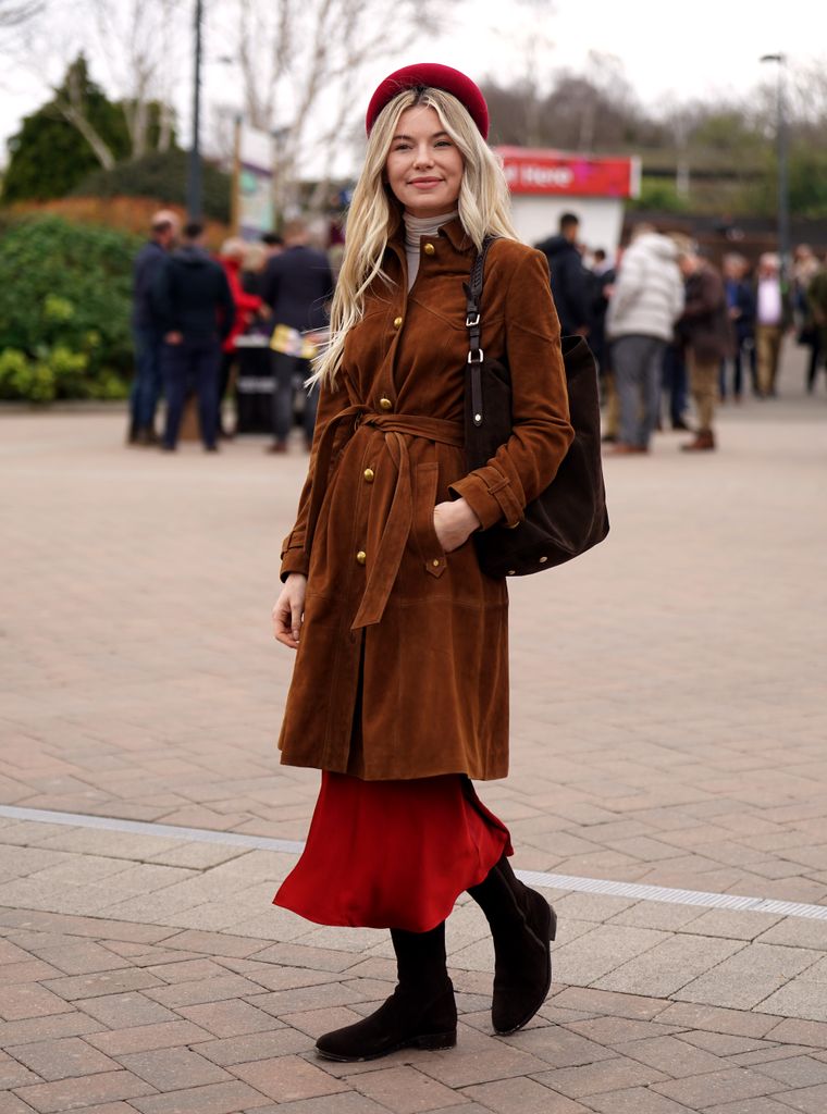 Georgia Toffolo on day three of the 2024 Cheltenham Festival at Cheltenham Racecourse. Picture date: Thursday March 14, 2024. (Photo by Joe Giddens/PA Images via Getty Images)