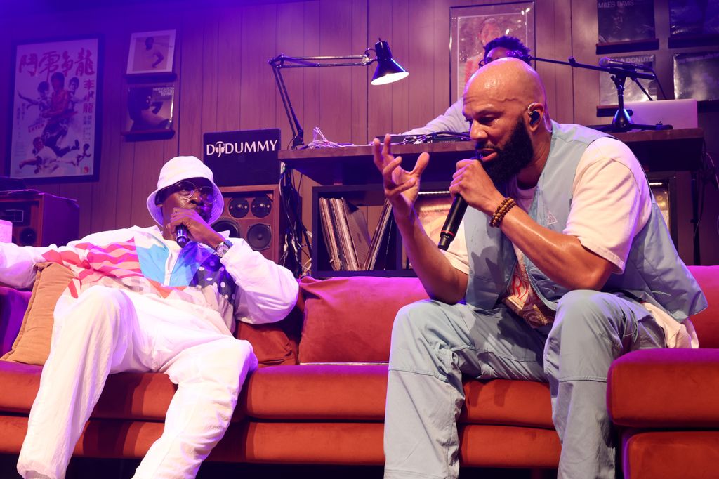 Pete Rock and Common speak onstage during The Auditorium Tour on September 27, 2024 in New York City.