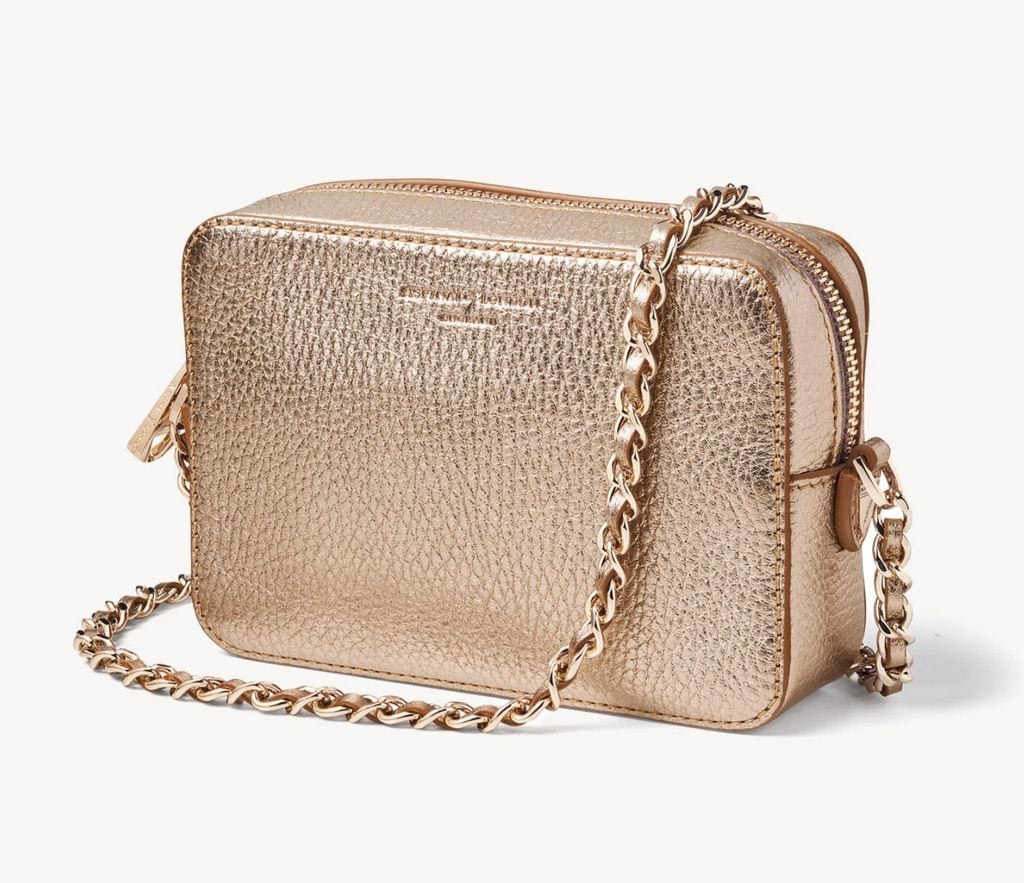 Milly aspinal bag in gold