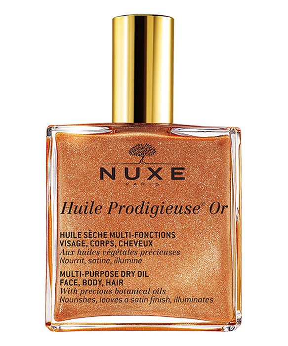 nuxe gold body oil