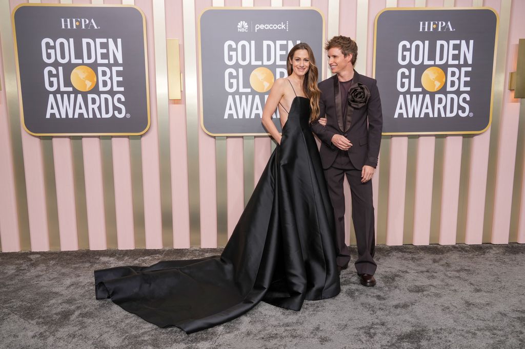 The couple attended the Golden Globe Awards together in 2023