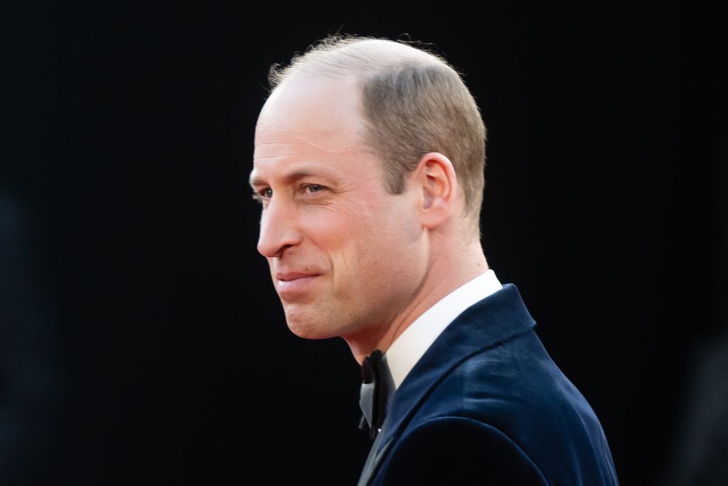  Prince William, Prince of Wales attends the 2024 EE BAFTA Film Awards at The Royal Festival Hall in 2024