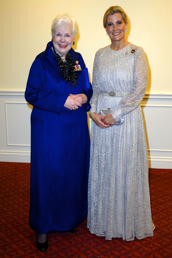 The Duchess of Edinburgh pictured with Elizabeth Dowdeswell, Lieutenant Governor of Ontario