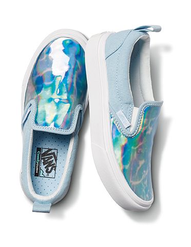 vans holographic trainers