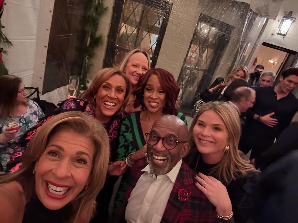 GMA, Today and CBS Mornings hosts united at Al Roker's party