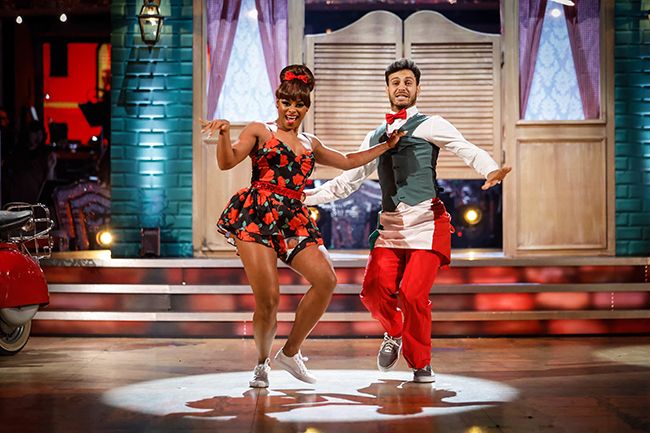 Fleur and Vito dance their Charleston in the dance off