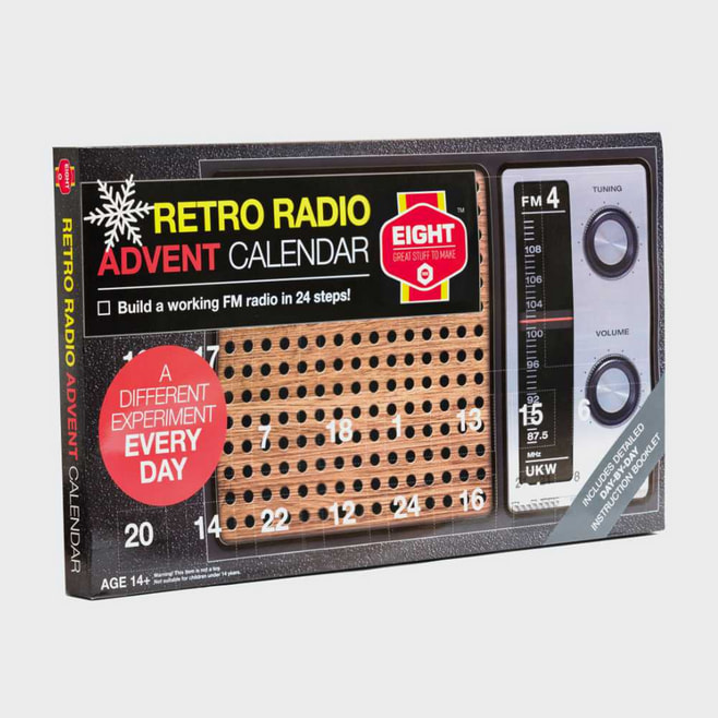 Haynes Retro Radio Advent Calendar.