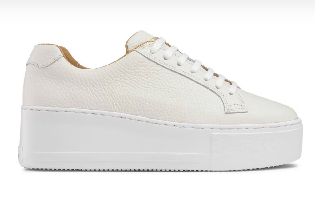 Russell & Bromley white trainers