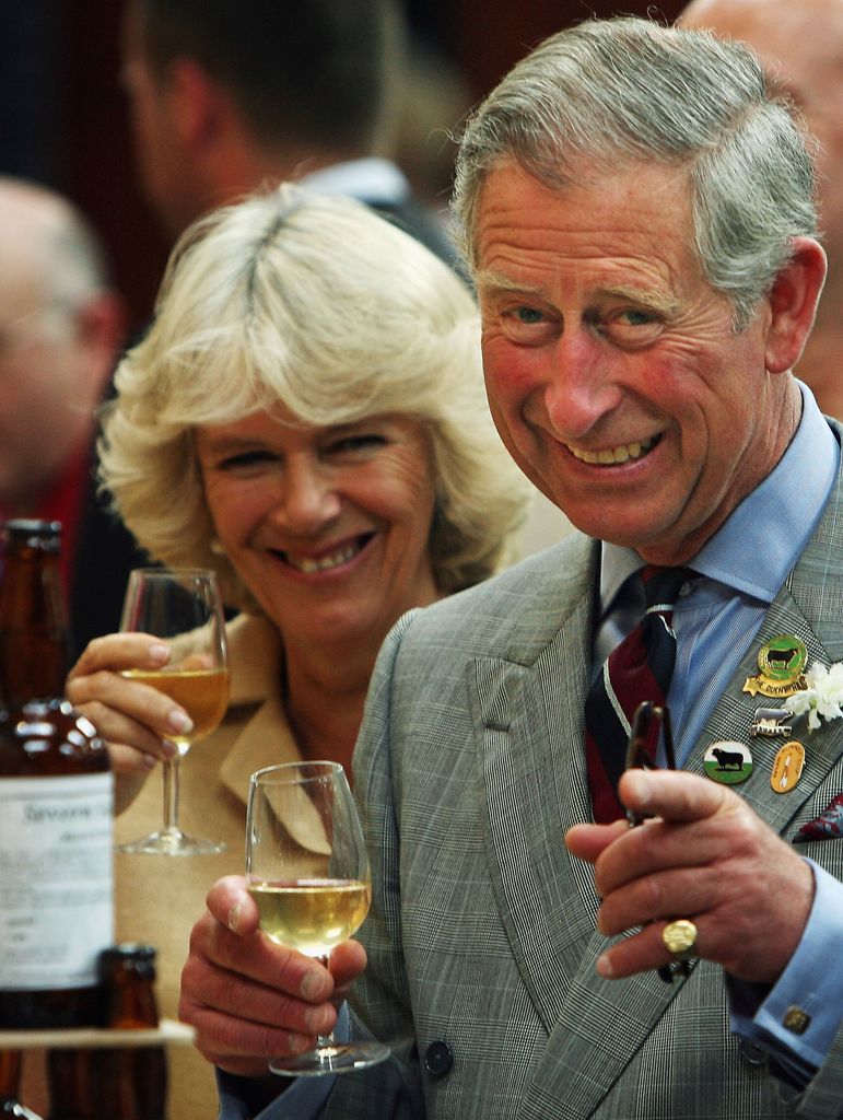 Prince of Wales And Duchess of Cornwall Visit Three Counties Show