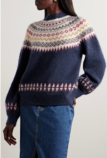 DÔEN fair isle jumper