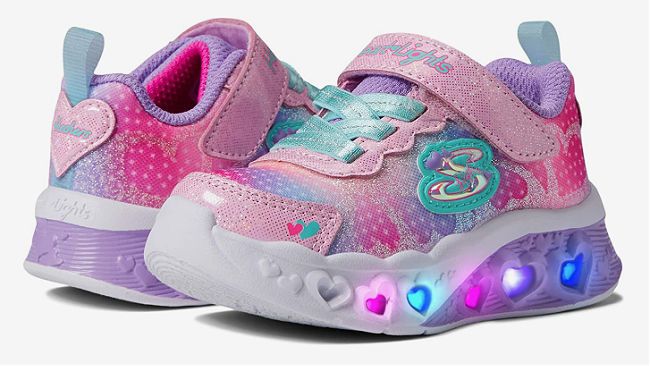best valentines day gifts for kids heart light up sole shoes