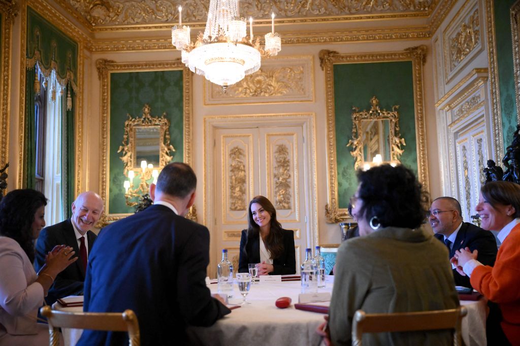 Kate Middleton meets with early years experts at Windsor Castle
