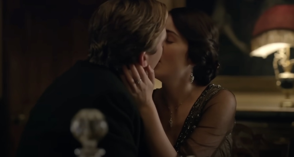 Mary and Matthew in Downton Abbey