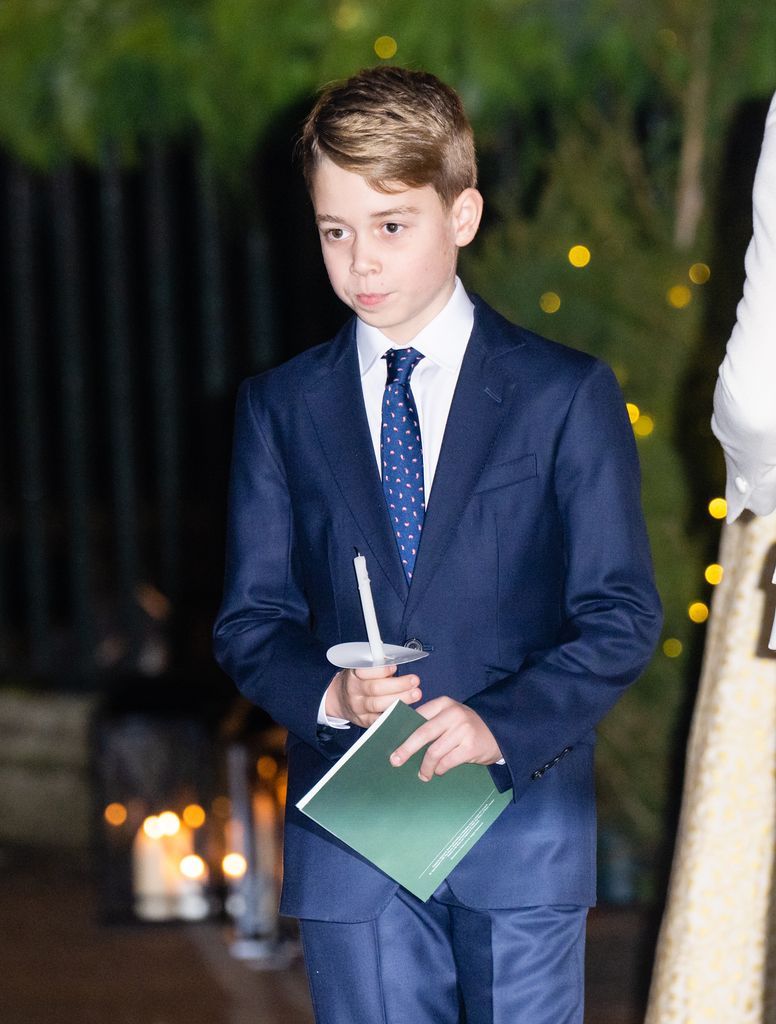 Prince George of Wales attends The "Together At Christmas" Carol Service 