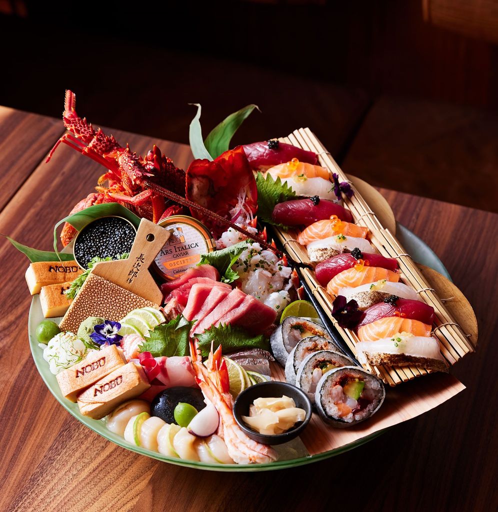 Nobu's incredible sushi