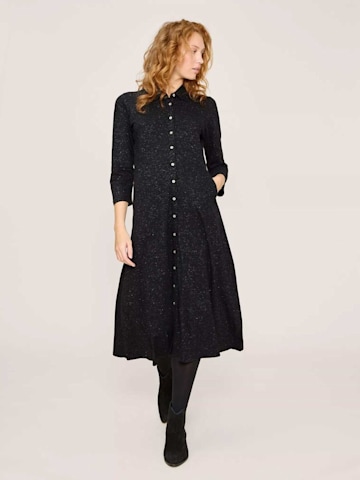 White Stuff Sparkle Jersey Shirt Dress in Black