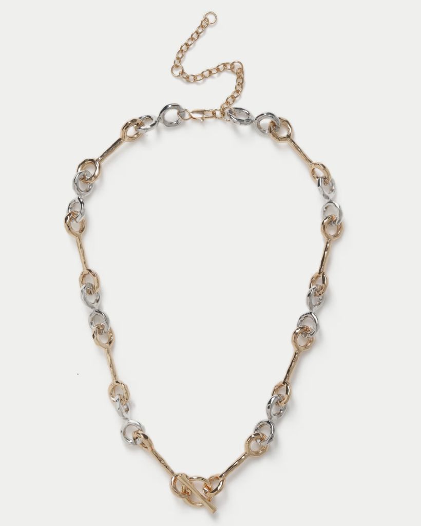 M&S Mixed Metal Link Chain Necklace