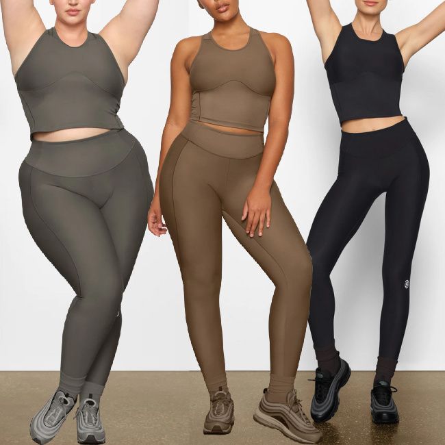 Kim Kardashian launches SKIMS activewear: these moisture-wicking ...