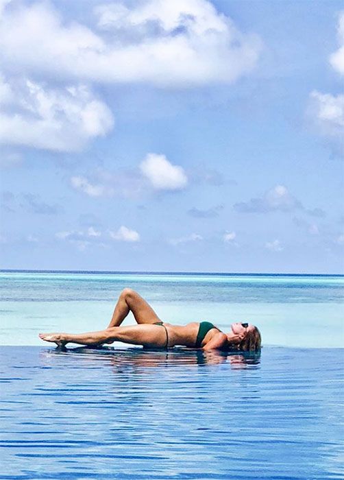 Amanda Holden Maldives