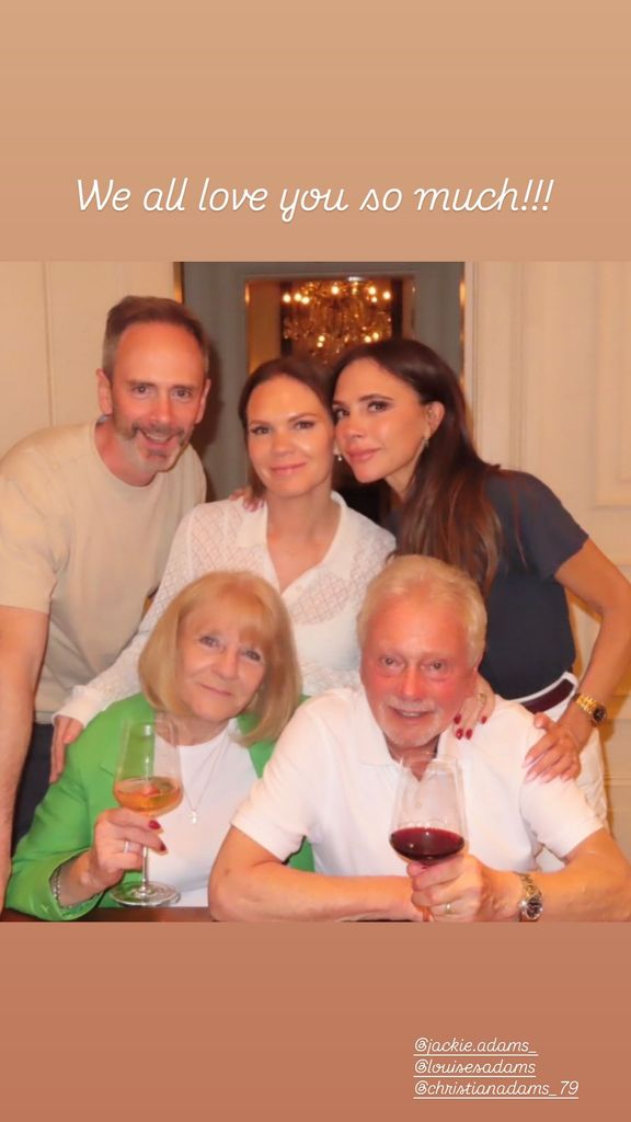 family posing for photo
