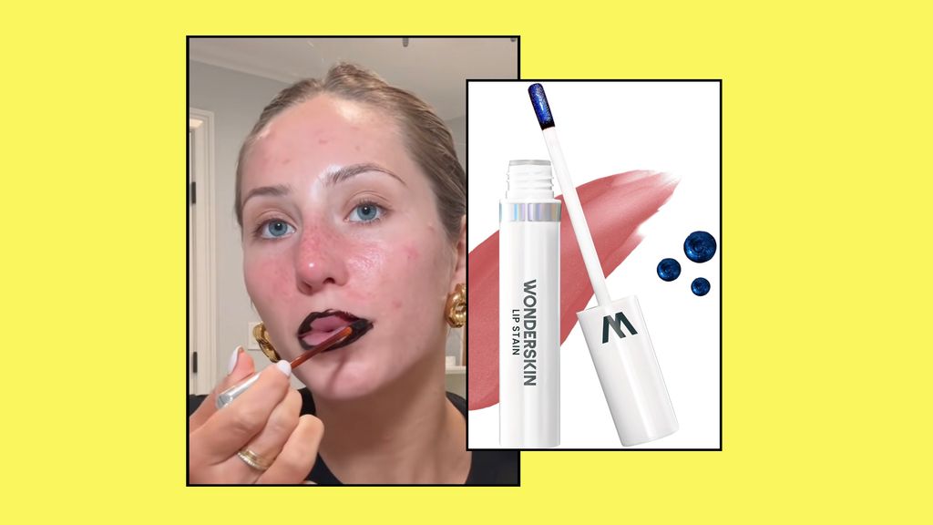Alix Earle using the Wonderskin Wonder Blading All Day Lip Stain Peel Off Masque which is on sale for Amazon Prime Day