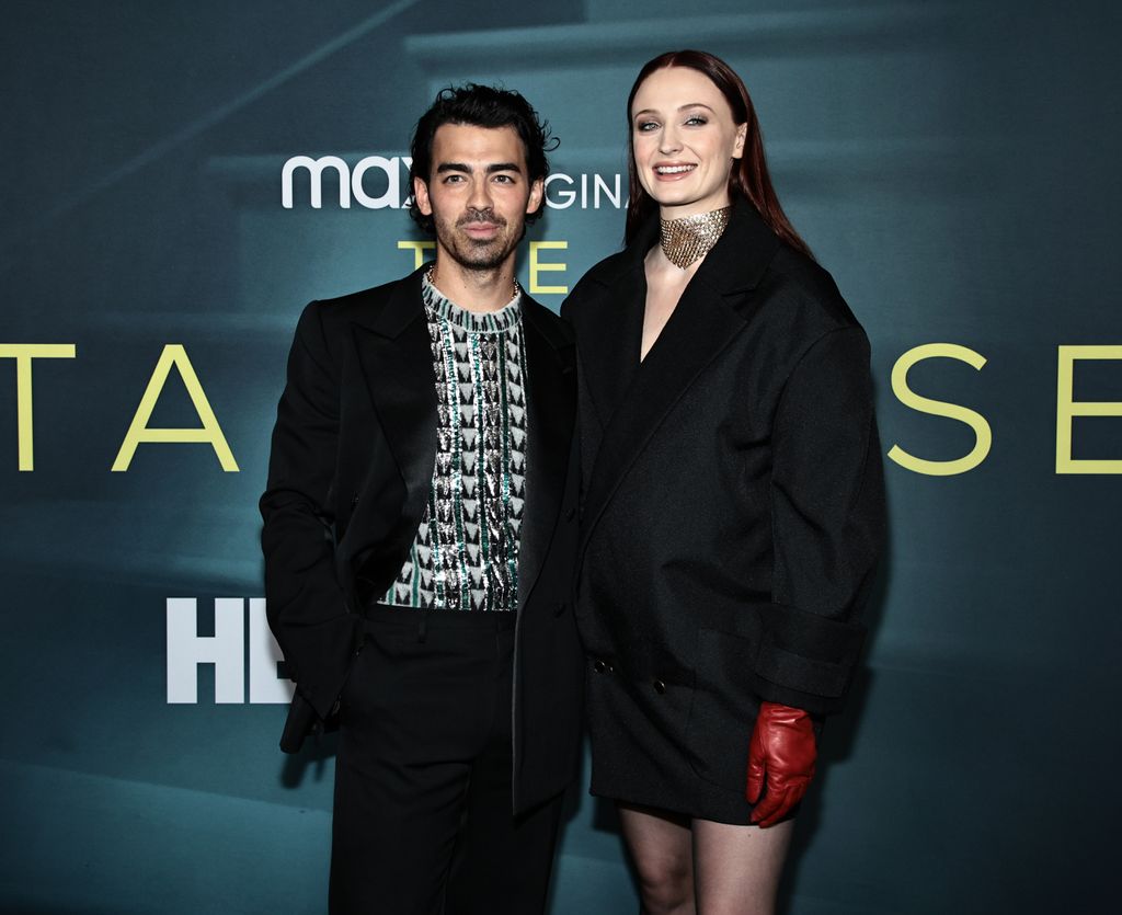 Joe Jonas and Sophie Turner attends HBO Max's "The Staircase" New York Premiere at Museum of Modern Art on May 03, 2022 in New York City