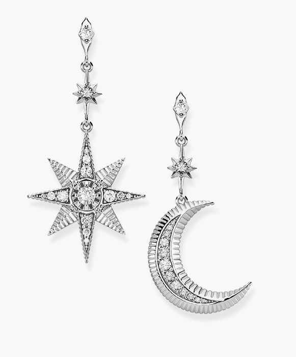 the duchess star moon earrings