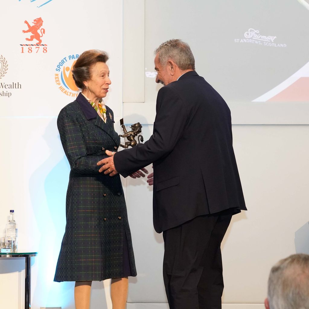 Princess Anne at The Great London Scott Awards ceremony