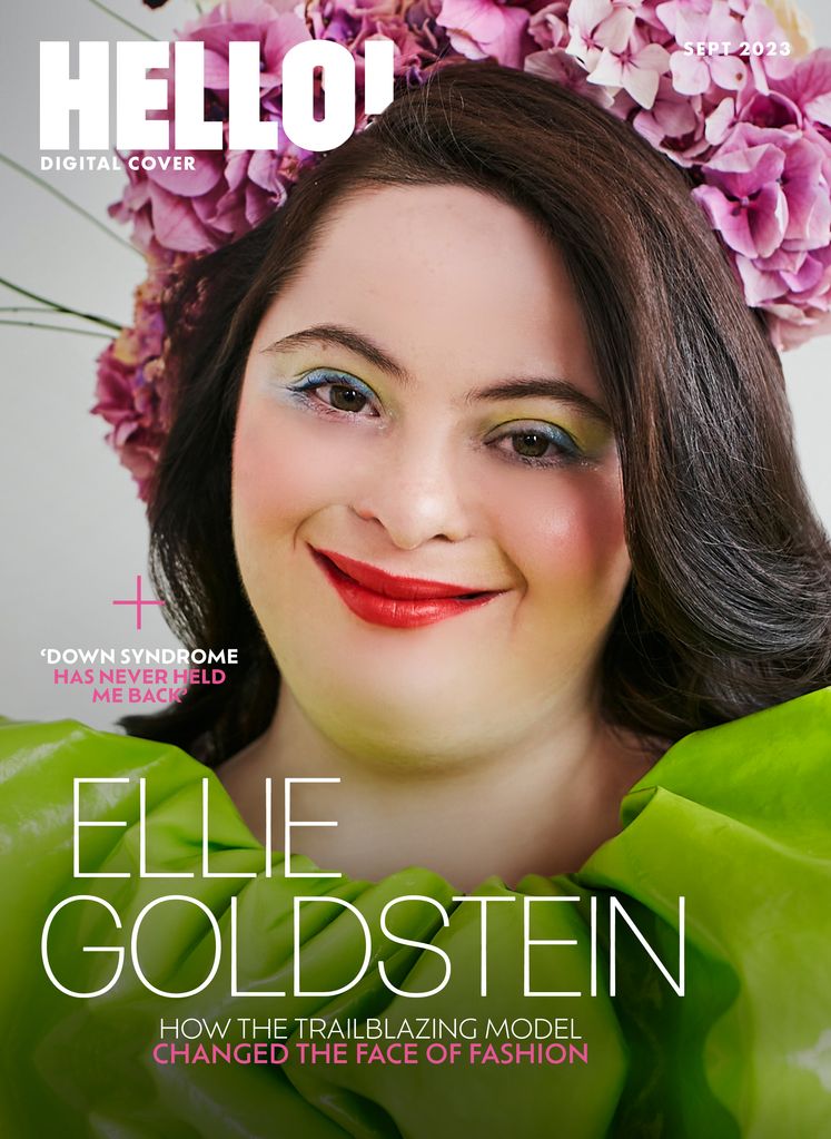 Ellie Goldstein stars on our September 2023 digital cover