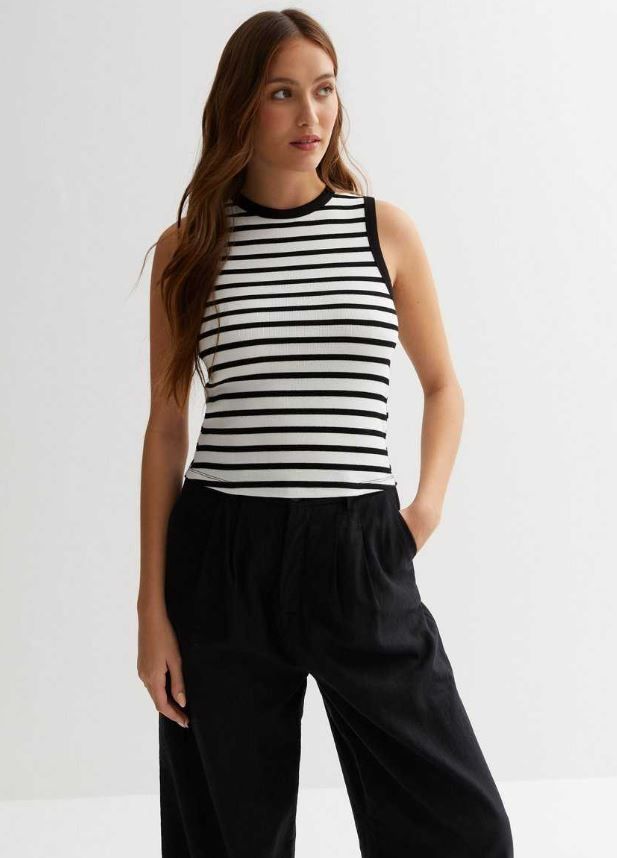 new look striped top