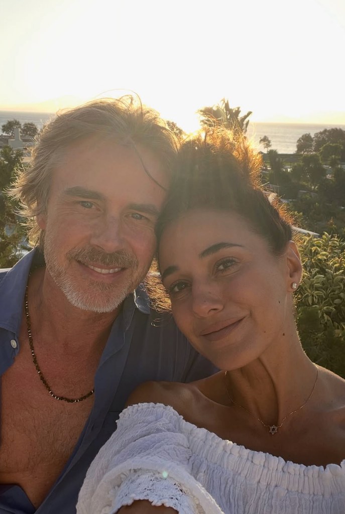 Emmanuelle Chriqui and boyfriend Sam Trammell