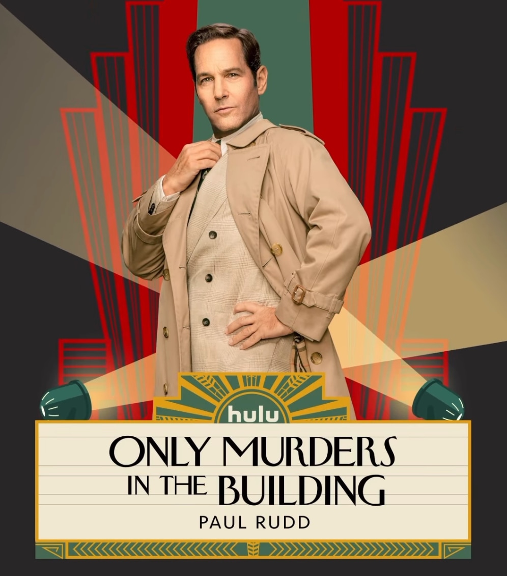 Paul Rudd plays Ben in Only Murders in the Building