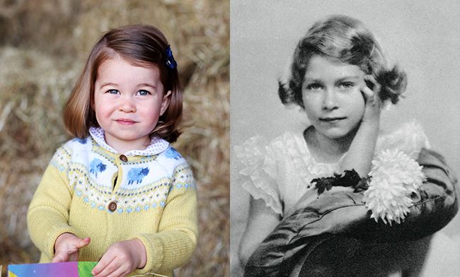 Princess Charlotte: similarities between the little royal and the Queen ...