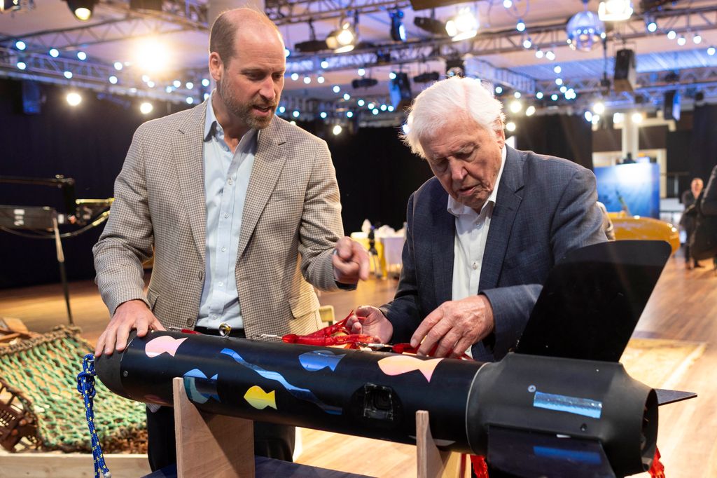 The Prince of Wales and David Attenborough
