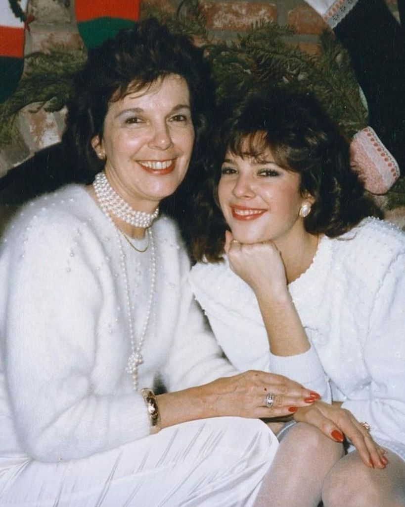 Karen with her mom MJ