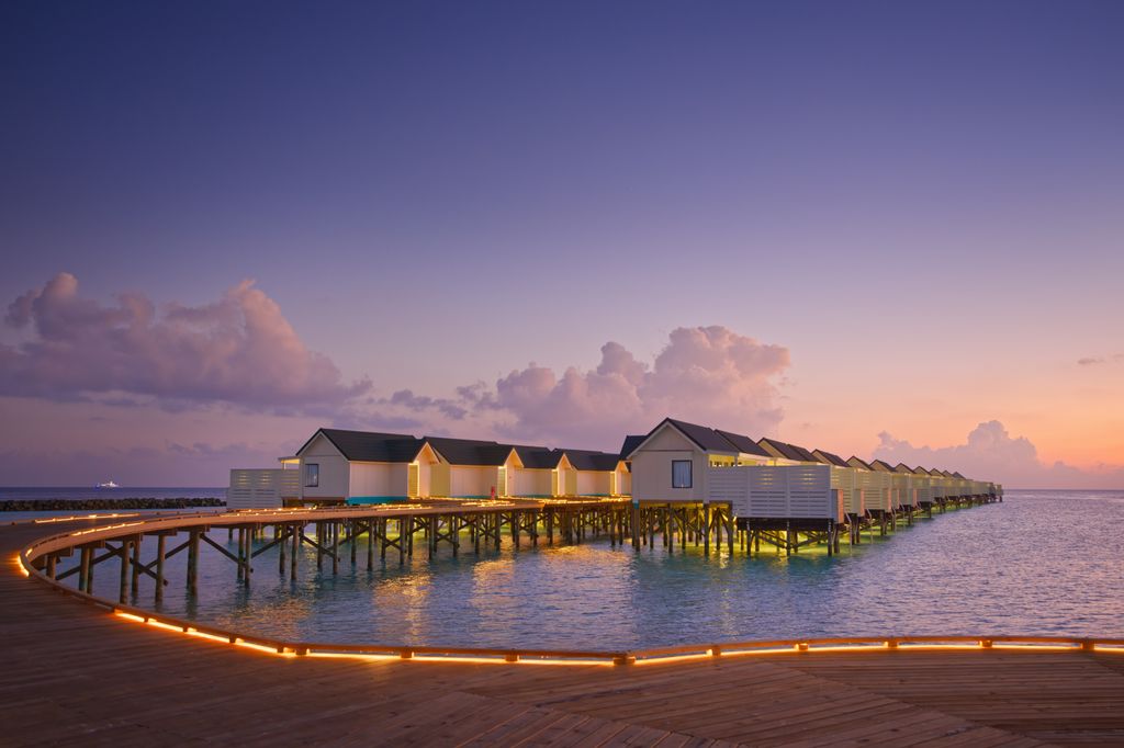 OBLU NATURE Helengeli By Sentido sunset view of water villas