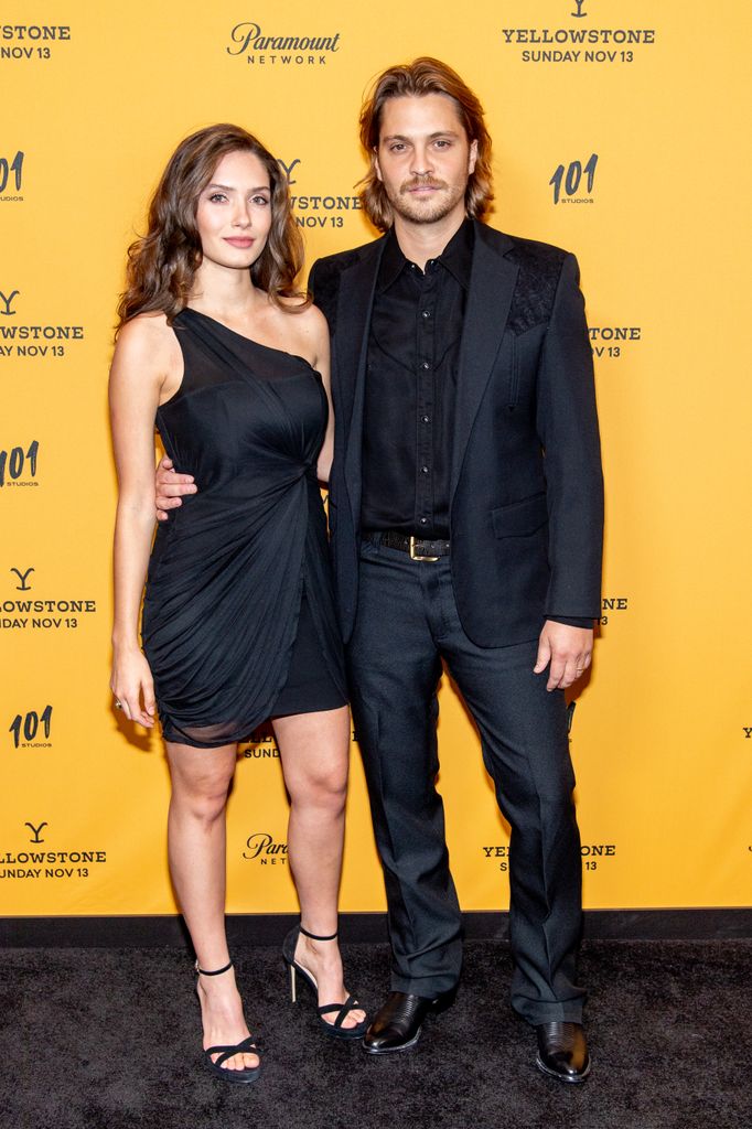 luke grimes and wife bianca yellowstone season 5 premiere