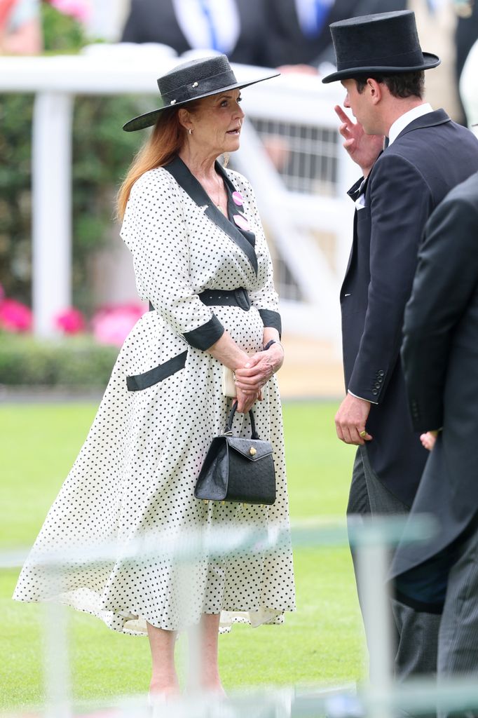 Sarah Ferguson, Duchess of York attends day four of Royal Ascot at Ascot Racecourse on June 20, 2025 in Ascot, England.