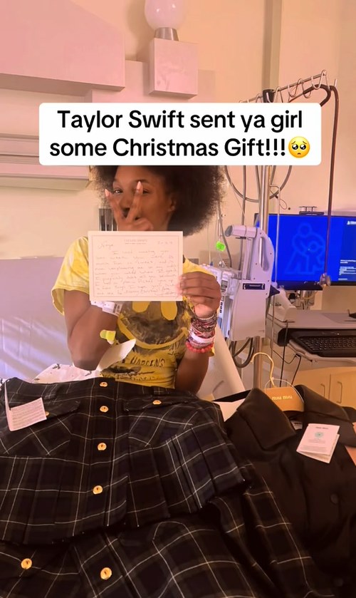 Taylor Swift sends ‘blessed’ hospital patient ,000 gift: ‘I hope you think it’s tea’