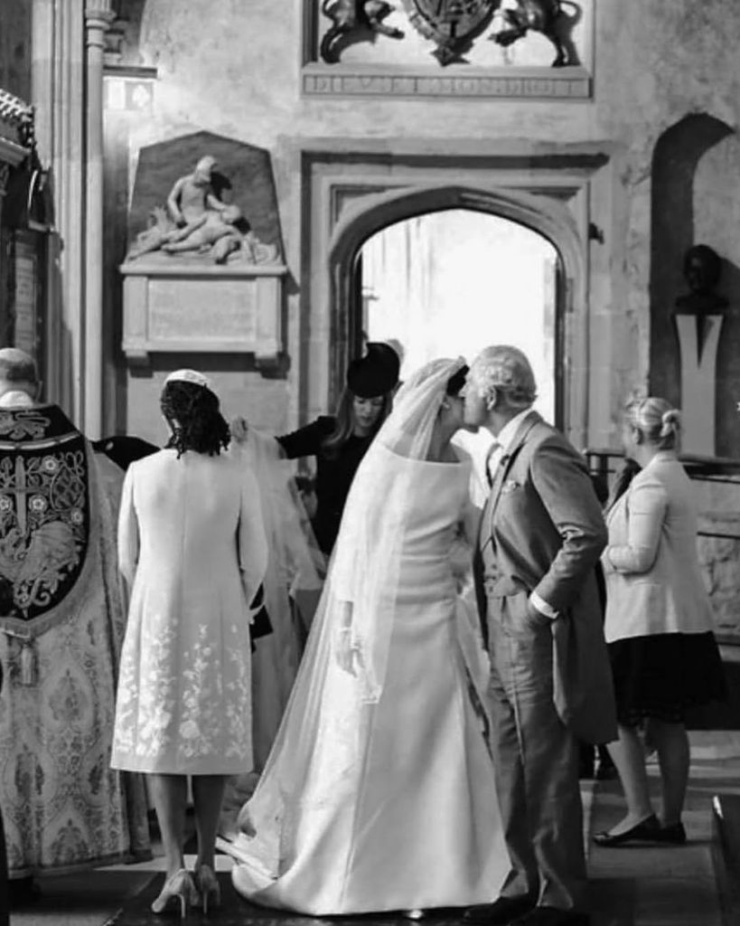 Prince Harry and Meghan released this image from their wedding album in their Netflix series
