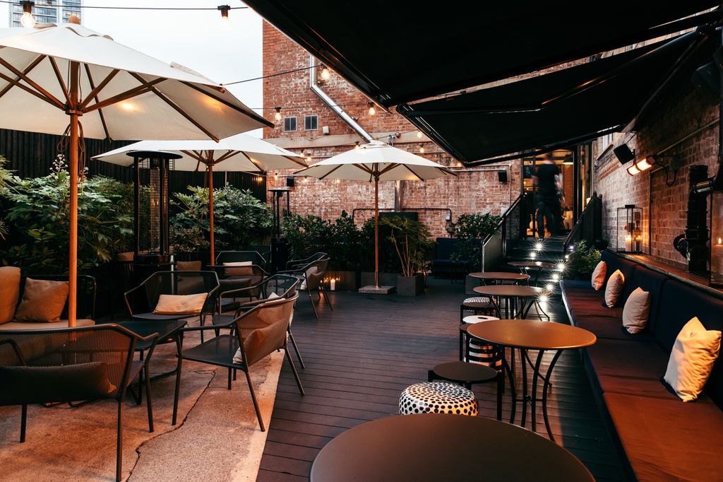 The Ministry's festive terrace 