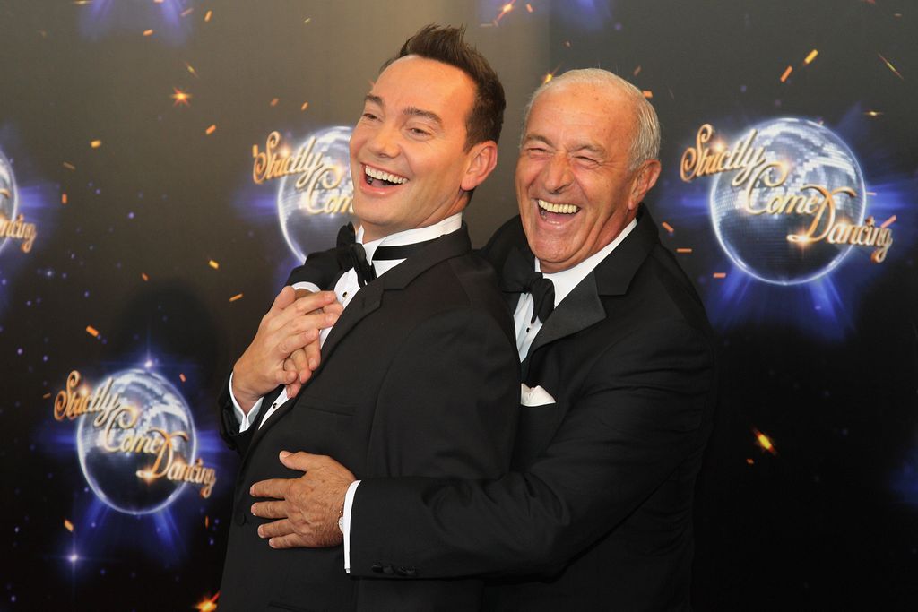 Craig Revel Horwood and Len Goodman at Strictly 2011 launch